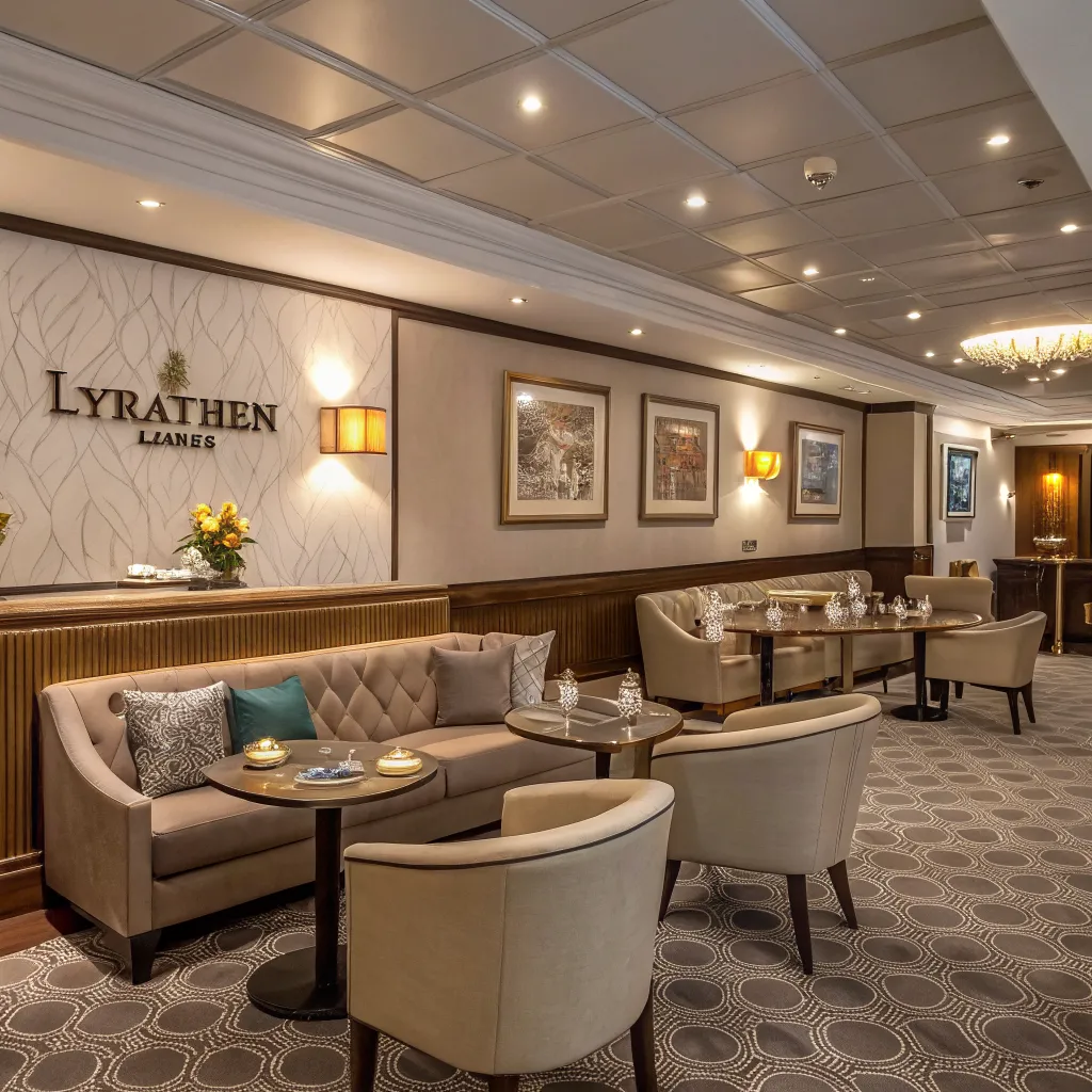 LYRATHEN Gaming Lounge Interior