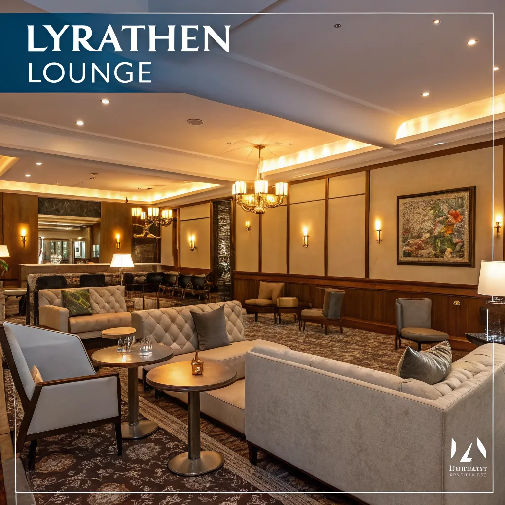 LYRATHEN gaming lounge interior